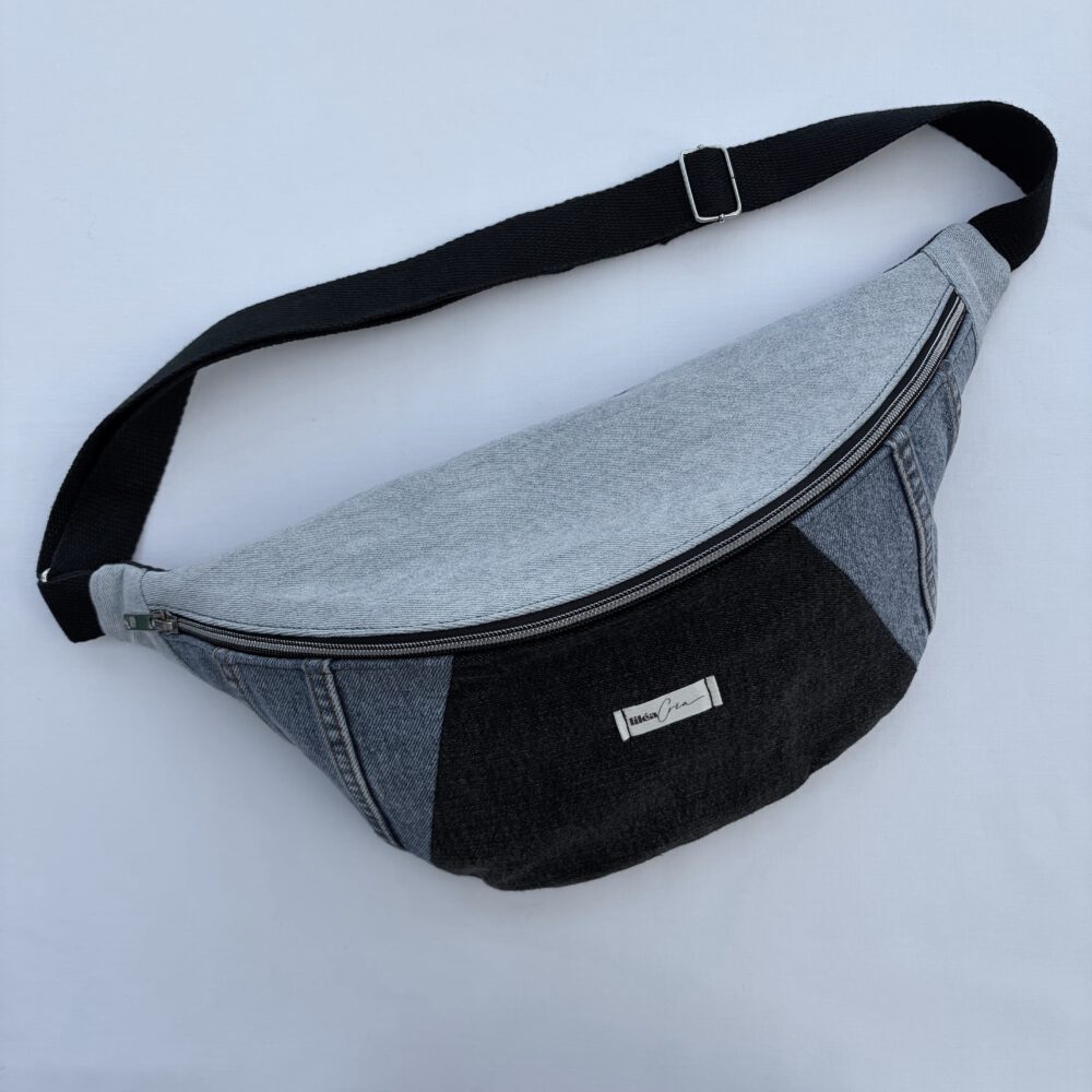 sac banane isabelle modèle mix and jean vue avant de la banane